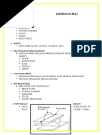 0 ratings0% found this document useful (0 votes). Laporan 1g Plat
