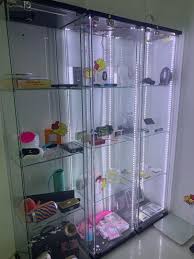 It powers these lights here. Ikea Detolf Glass Display Cabinet Light Ikea Detolf Home Indoor Glass Door Cabinet Black Brown 101 192 06 Amazon Ca Home Kitchen You Can Easily Brighten Up Your Display This