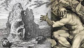 While the titans still ruled, gaia had given birth to another race of giants. Enceladus The Greek Giant That Shakes The Earth