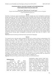Maybe you would like to learn more about one of these? Pdf Penerapan Model Discovery Learning Untuk Meningkatkan Pemahaman Konsep Biologi Siswa Smp