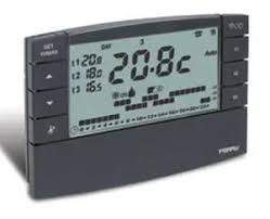 Sesam 1cr cr309s, cronotermostato digitale ambiente, 3 v, serie. Adjustable Thermostat Perry Electric Room