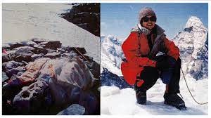 This is hannelore schmatz, a german climber who died from exposure and exhaustion in 1979. Eyes Without A Face Truecrimerip The Dead Of Mt Everest Still