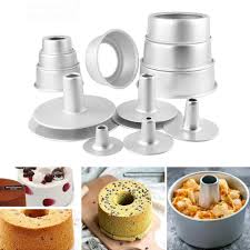 Einen kuchen ohne ofen backen? Runde Nahen Loch Legierung Chiffon Kuchen Toast Brot Pan Abnehmbare Bottom Moddle Hohl Kamin Kuchen Form Diy Backen Kuchen Werkzeuge Dampfgarer Aliexpress