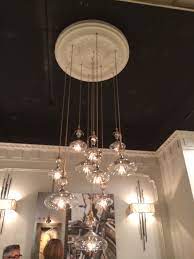 Statement Lighting Adds Instant Glamour To Any Space Clustering Simple Pendants In This Case Simple But Fabulous To Statement Lighting Lights Ceiling Lights