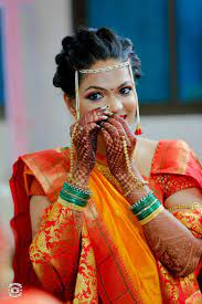 Maharashtrian Bride Maharashtrianbride Indian Bride Hairstyle Maharastrian Bride Indian Bridal Hairstyles