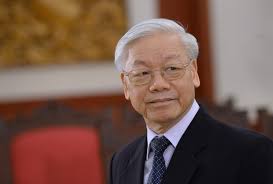 Image result for nguyễn phú trọng sinh tai