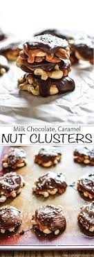 Milk Chocolate Caramel Nut Clusters Recipe Sweet Recipes Dessert Recipes Candy Desserts