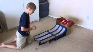 The skee ball machine is a wonderful thing. Diy Cardboard Box Skee Ball Game Frugal Fun For Boys And Girls