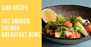 Place the eggs in a bowl and, using a sharp knife, cut them in half, lengthwise. Sibo Hot Smoked Salmon Breakfast Bowl The Healthy Gut