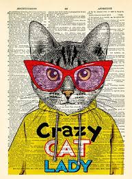 Cat posters and prints available at barewalls.com. Cat Poster Print Crazy Cat Lady Quote Art Print Cat Glasses Etsy Art Prints Quotes Crazy Cat Lady Quotes Poster Prints