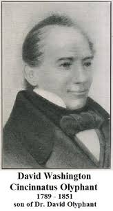 David Washington Cincinnatus Olyphant (1789-1851)