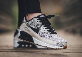 Nike Wmns Air Max 90 Prm White Black Gum Light Brown 443817 102 Nike Air Max Nike Air Max 90 Sneakers Nike