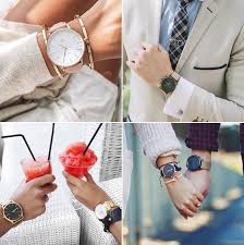 His Hers Matching Watches For Stylish Minimalistic Couples Praise Wedding Matching Watches Watches Couple Watch