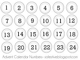Advent Calendar Numbers Png 960 720 Pixels Advent Calendar Calendar Numbers Felt Advent Calendar