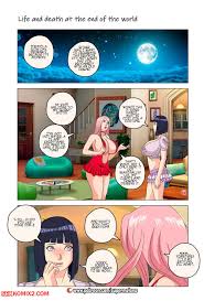✅️ Porn comic Life and death at the end of the world. Super Melons. Sex  comic milf Hinata decided | Porn comics in English for adults only |  sexkomix2.com