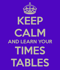 Image result for learn your times tables