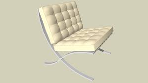 The classic barcelona chair was designed for the world exposition in 1929. Barcelona Chair 3d Warehouse