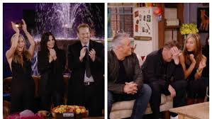 The friends reunion special has completed filming. Ajsdjqijj Kxwm