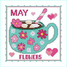 If there is anything we can do to help you please let us. A Year Of Mugs May By Cross Stitch Wonders Counted Cross Stitch Pattern