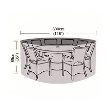 Check spelling or type a new query. Cover Up 8 Seater Circular Patio Set Cover 300cm