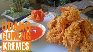 Cara Buat Udang Goreng Kremes Super Renyah Youtube