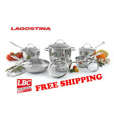 Retrouvez tout l'univers lagostina et ses centaines d'articles en vente sur la boutique en ligne bhv. Lagostina Stainless Steel 12pc Cucina Mia Cookware Set Induction Ready Furniture Home Living Kitchenware Tableware Cookware Accessories On Carousell