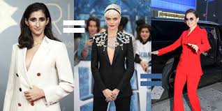 Peu importe vos plans la robe blazer … Comment Porter Une Veste De Smoking Sans Rien En Dessous Marie Claire