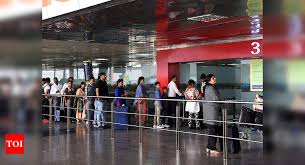 You go out from arrival gate and for getting back you need to go up 1or 2 levels to the departure gate. Delhi Airport News Terminal 3 To Handle All Flights When You Take Off After Coronavirus Shutdown Delhi News Times Of India
