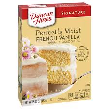 So in honor of my favorite guilty pleasure, i give you the honey bun cake. Duncan Hines French Vanilla Cake Mix 15 25oz Delivered In Minutes