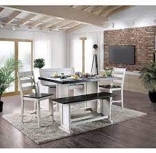 72 w x 38 h x 39 d. Nekoma Picnic Style Counter Height Dining Table