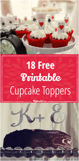 See printable cupcake toppers stock video clips. 18 Free Printable Cupcake Toppers Tip Junkie