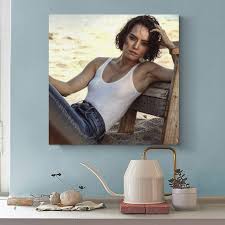 Daisy Ridley Sexy Female Star Poster (13) Painting On Canvas Wall Art  Poster Scroll Picture Print Living Room Walls Decor Home Posters ...