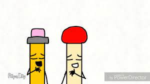 Free bfdi tickle, download free clip art, free clip art on. The Crush Song Pen X Pencil Match Eraser Youtube