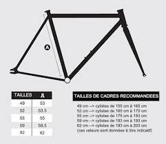 Fixie Singlespeed Frame Size Guide