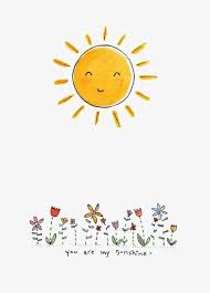 Sun clipart black and white views: Cute Sunshine Cartoon Images