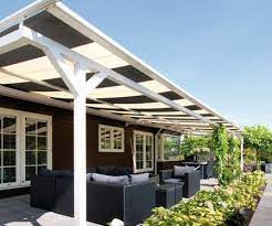 pergola met zonwering tuin veranda tuin tuin deuren