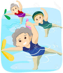 Black And White Kids Exercise Clipart Water Aerobics Clip Art Senior Exercise Clip Art Hd Draw Water Aerobics Clip Art Free Image Senior Fitness Flexibility Workout Exercise