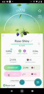 Se puoi, modificalo aggiungendo le sezioni mancanti o completandolo. Shiny Roselia Pokemon Pokemon Go Power