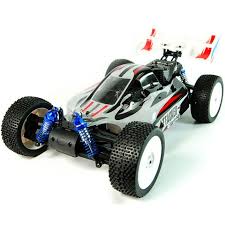 If you bought a vehicle from a hobby shop that is a 1:8, 1:10, 1:12, or 1:18 scale model, there's a good chance that it has a glow engine that uses nitro fuel, not gasoline. Attacker 1 8 Scale Ready To Run Nitro Rc Buggy