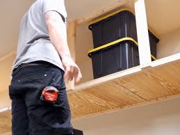 Installing overhead garage storage is a great way to gain storage space while sacrificing zero floor space. How To Build Diy Garage Storage Shelves Crafted Workshop