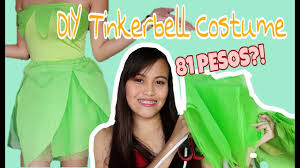 I have two sisters and every year my mom would make our costumes…they were wonderful! Easy Diy Tinkerbell Costume Halloween 2018 Youtube