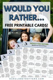 Have the meeting at 6 pm. 150 Would You Rather Questions For Kids Our Globetrotters