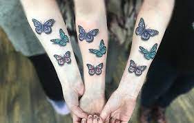 This butterfly is tattooed on the arm and it has a striking black and pink design on the wings. 75 Beautiful Butterfly Tattoo Designs 2021 With Meanings