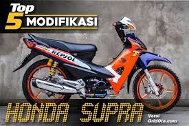 Modifikasi motor supra x 125. Kaleidoskop 2018 Top 5 Modifikasi Motor Sejuta Umat Alias Honda Supra Gridoto Com