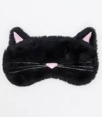 Mascara De Dormir Pelucia Gatinho Mascara De Dormir Mascara De Dormir Fofa Almofadas De Pelucia