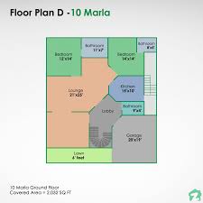 The simple 4 bedroom house plans one story will have additional space which is ideal situation for different living situations. Best 10 Marla House Plans For Your New House Zameen Blog