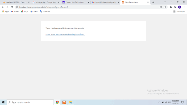 Login error " There has been a critical error on this website" - WordPress Development Stack Exchange