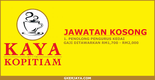 Tapi memang banyak kosong untuk ini. Kerja Kosong Kedai Buku Johor Bahru Lamaran M