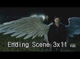 Lucifer 3x11 Ending Final Scene Maze Cuts Luci S Wings Luci Amenadiel Talk Season 3 Episode 11 Youtube