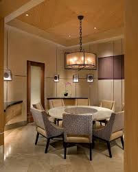 Round Dining Table For The Asian Style Dining Room Decoist In 2020 Beige Dining Room Dining Room Small Dining Room Design